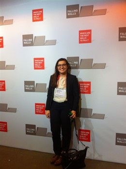 Investigadora gallega participa en la conferencia 'Falling Walls' de Berlín