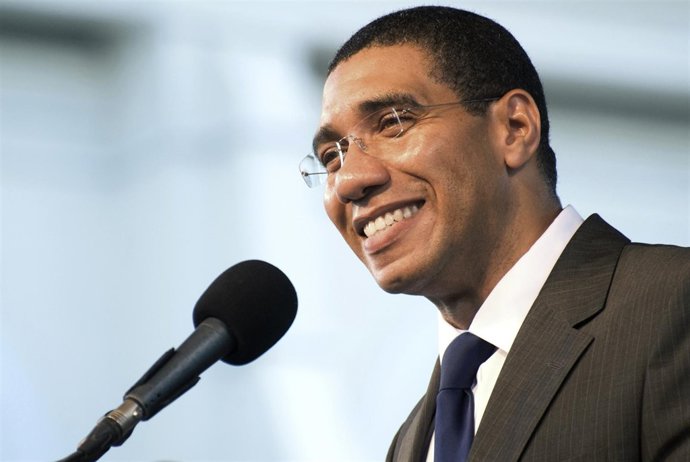 El líder del Partido Laborista de Jamaica, Andrew Holness.