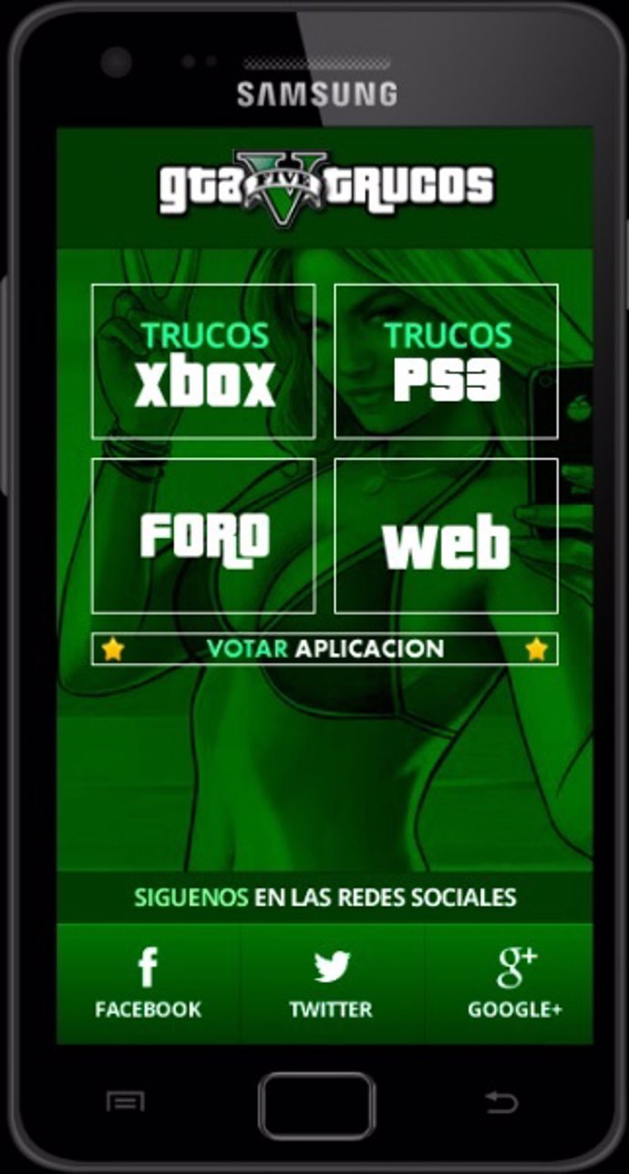 GTA 5, todos los trucos disponible en una APP para Android