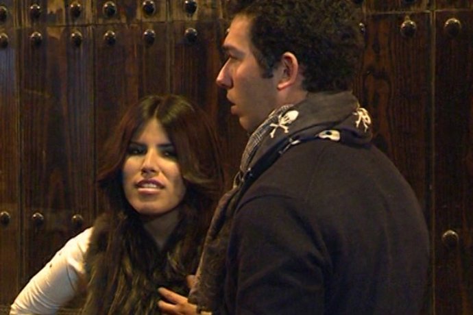 Chabelita junto a su novio
