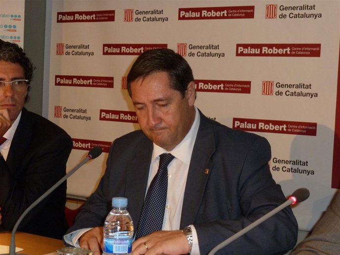 El conseller de Agricultura, Josep Maria Pelegrí