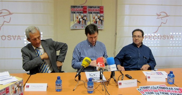 Federico Sanz (izq), Óscar Cuéllar (centro), Luis Santos