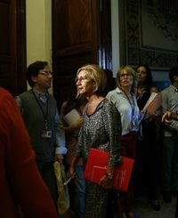 Rosa Díez critica que PSOE y PP busquen renovar su "pacto de hierro" en el CGPJ y "parasitar" los órganos judiciales