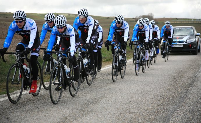 Equipo Junior de la Fundación Alberto Contador