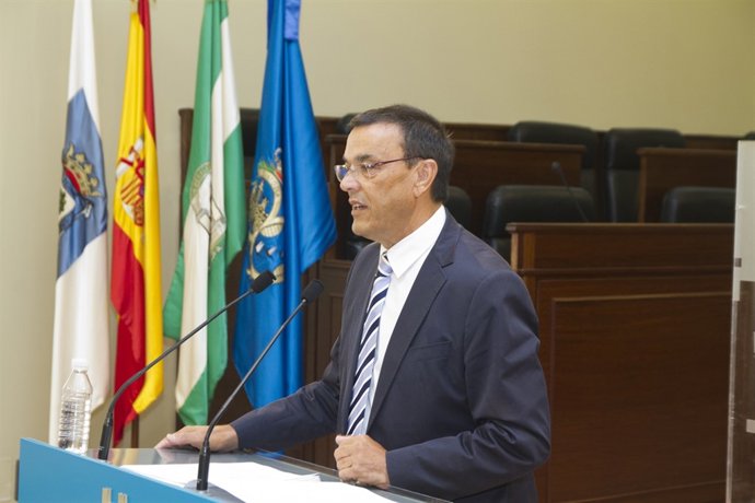 El presidente de la Diputación de Huelva, Ignacio Caraballo.
