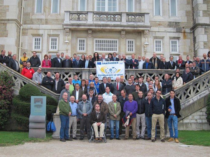 Reunión sectorial de deporte en el Palacio de la Magdalena