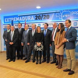 Grupo Territorial de senadores del PP por Extremadura en el Senado