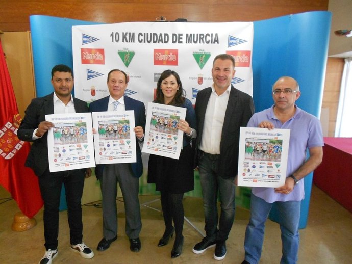 Presentación de la IV carrera 10 Km Ciudad de Murcia
