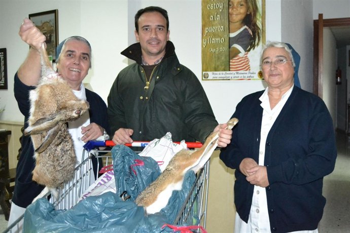 Entrega carne de caza