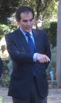 José Antonio Nieto en el Real Jardín Botánico de Córdoba