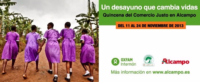 Oxfam Intermón y Alcampo promueven el comercio justo