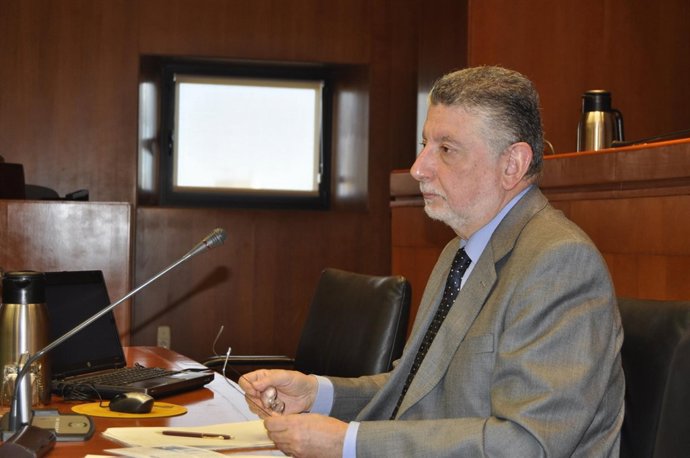 El presidente del Tribunal Superior de Justicia de Aragón, Fernando Zubiri.