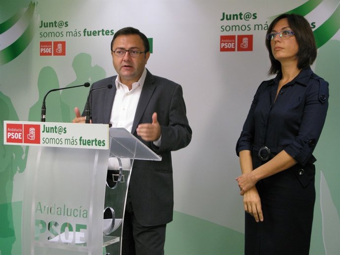 Miguel Ángel Heredia y María Gámez