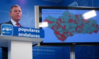 PP-A presenta un "mapa de la corrupción socialista" en Andalucía