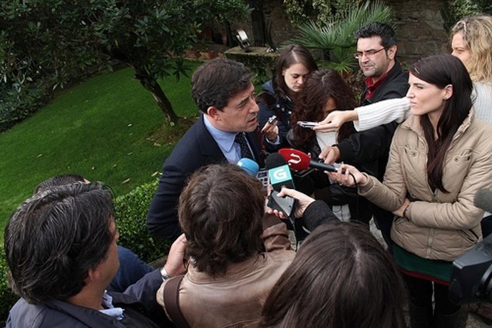 El secretario xeral del PSdeG, José Ramón Gómez Besteiro