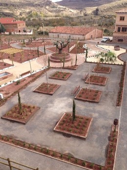 Jardín de las Cuatro Culturas de Gotor (Zaragoza)