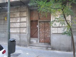 Entrada tapiada del Beti Jai