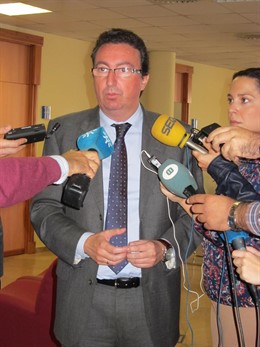 El presidente provincial del PP de Huelva, Manuel Andrés González. 