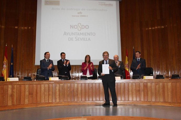 Zoido durante el acto en Madrid