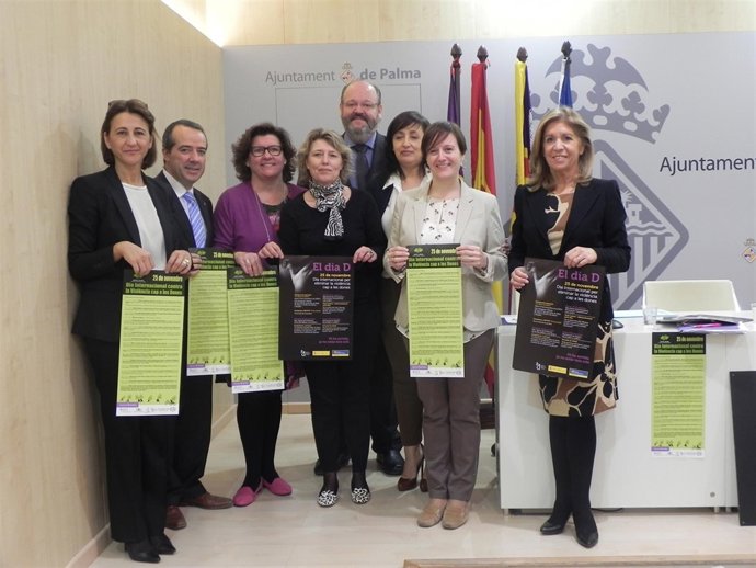 Presentación actos contra la violencia de género