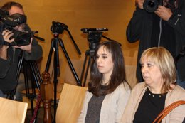 La pianista y su madre, en el juicio que ha empezado este lunes