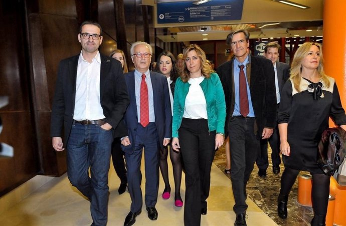 Susana Díaz participa en la reunión del Grupo de Socialistas y Demócratas (S&D)