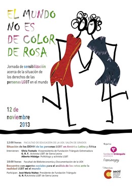 Cartel jornadas Fundación Triángulo