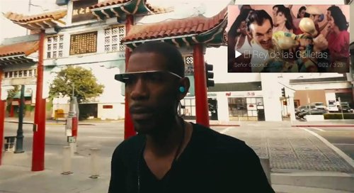 Young Guru promociona Google Music en las Google Glass