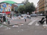 La Mesa del Turismo alerta del "grave daño" que la huelga de limpieza está causando en Madrid