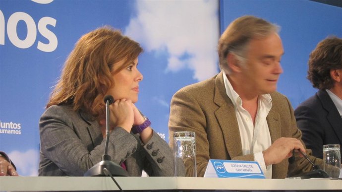 Soraya Sáenz de Santamaría en Barcelona 