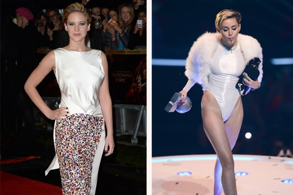 Jennifer Lawrence no le gusta la actitud tan sexual de Miley Cyrus