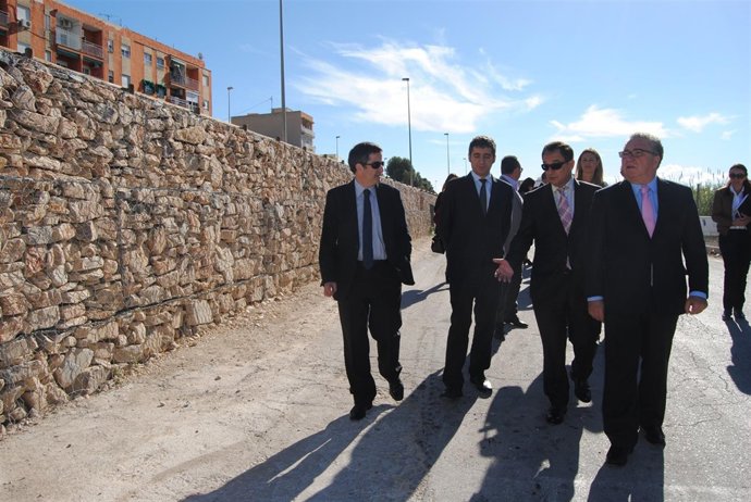 Bascuñana, Contreras y Cruz inauguran tramo de obras de emergencia en Molina