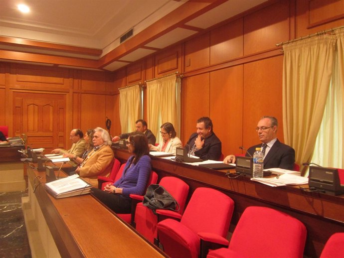 Bancada de la oposición del Ayuntamiento