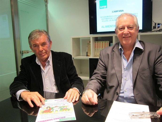 Presentación de la campaña de recogida de alimentos de SATSE