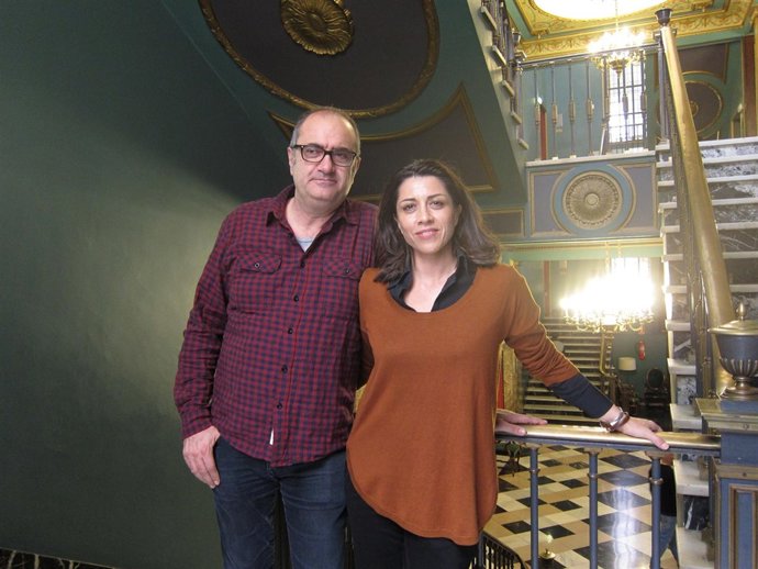 Joaquín Climent y Alicia Borrachero en el Teatro Principal de Zaragoza