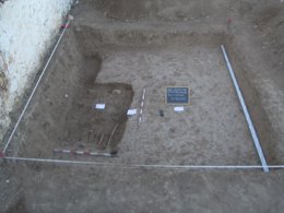 Fosa encontrada en Tocón