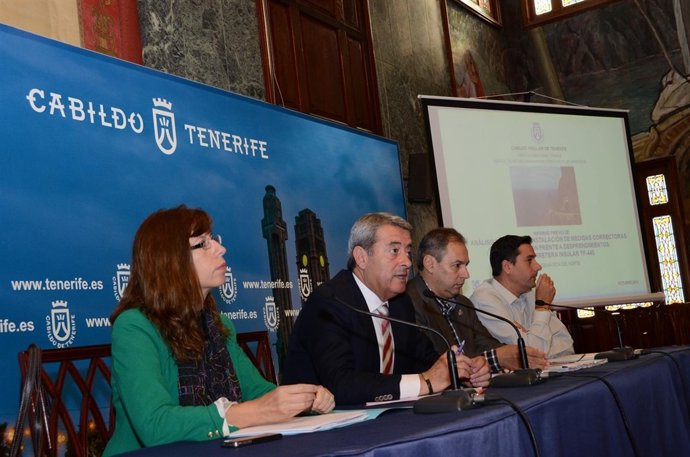 Rueda de prensa de la carretera de Teno