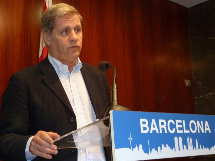 El líder del PP en al Ayuntamiento de Barcelona, Alberto Fernández Díaz