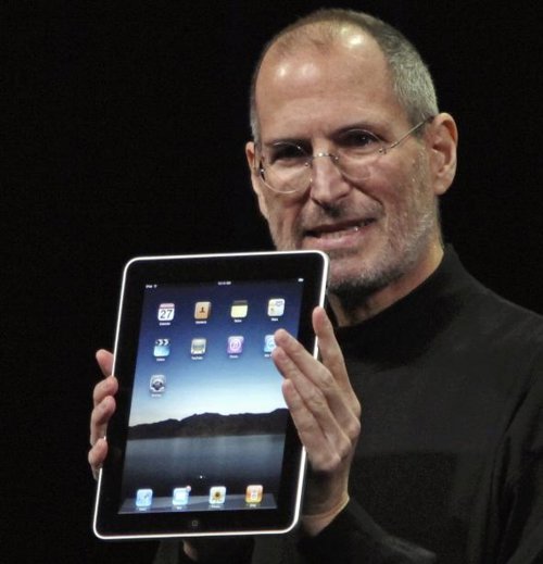 Steve Jobs con el IPAD
