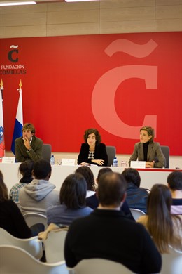Juan José González, Tatiana Álvarez Careaga e Inmaculada Martínez