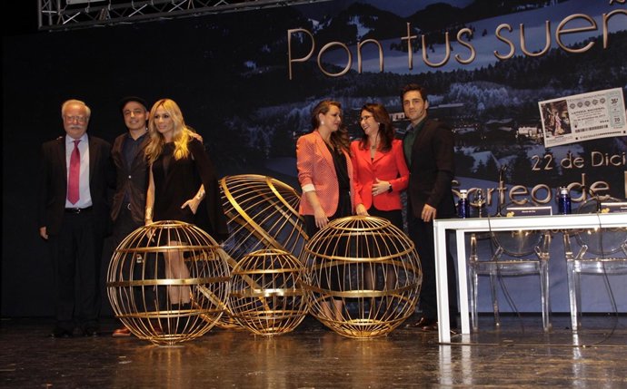 Presentación de la Lotería de Navidad