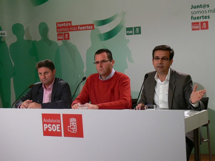 Javier Aragón, Francisco Martín y Francisco Cuenca