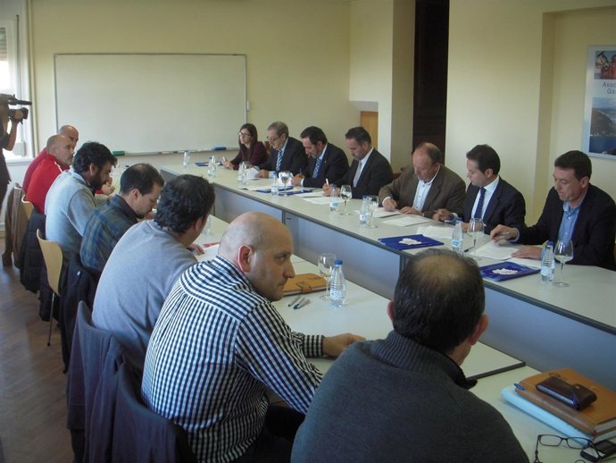 Firma del convenio para el metal en Vigo