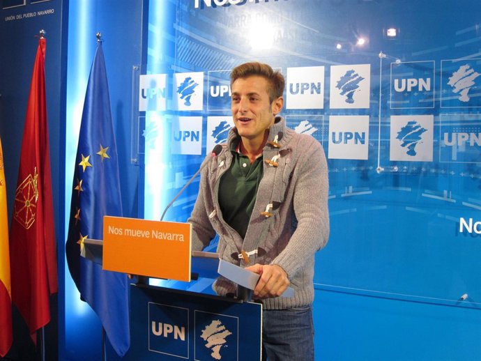El presidente de Juventudes Navarras, Nacho Igea.