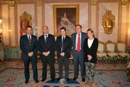 Los alcaldes del Grupo, en Segovia