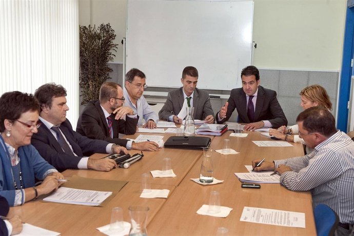 Reunión del Consejo Navarro de la Discapacidad.