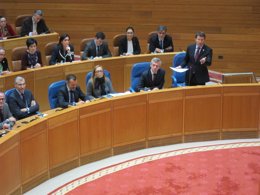 Sesión de control al presidente de la Xunta, este miércoles