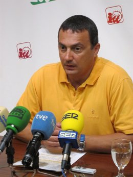 El coordinador de IU-Verdes en la Región de Murcia, José Antonio Pujante