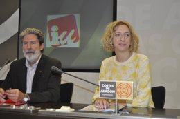 Adolfo Barrena y Patricia Luquin