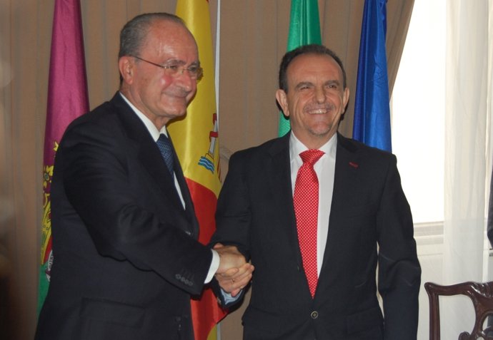 El alcalde y el consejero de turismo